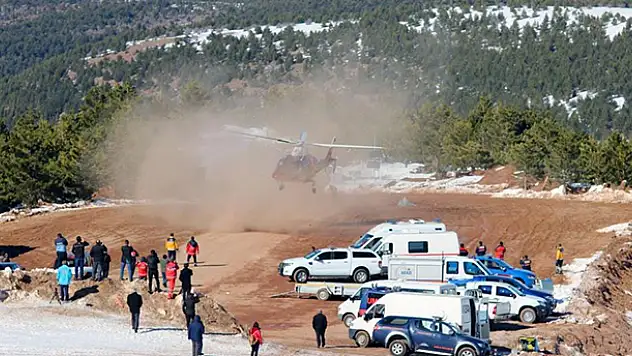 Konya'daki helikopter ambulanstan 10 yılda 2 bin 500 acil uçuş