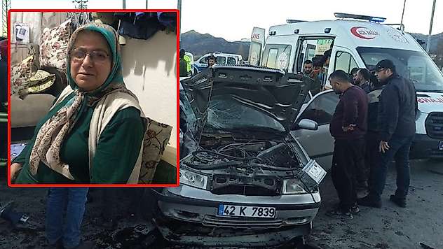 Konya'daki kazada yaralanan kadın 16 gün süren yaşam mücadelesini kaybetti

