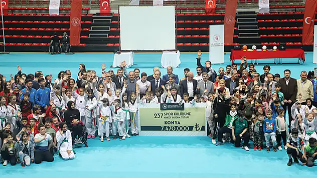 KONYA'DAKİ KULÜPLERE DEV DESTEK