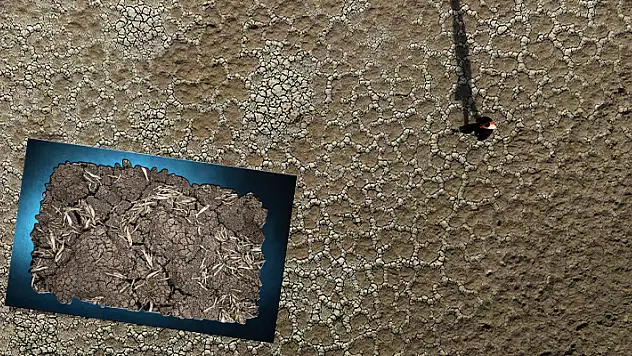 Konya'daki May Barajı tamamen kurudu!