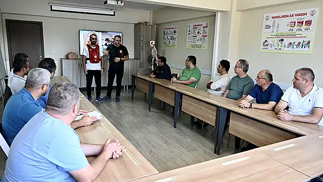 Konya'daki merkez ilk yardım eğitmenleri yetiştirecek
