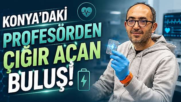 Konya'daki profesörden çığır açan buluş!