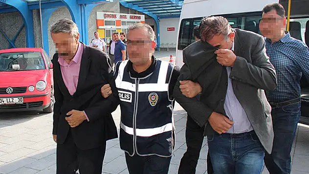 Konya'daki rapor vurgununda zanlılar adliyeye sevk edildi