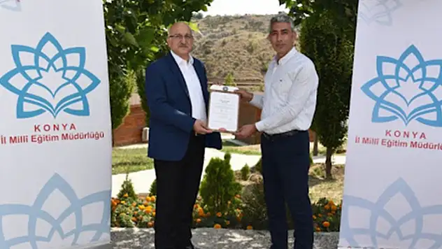 Konya'daki resmi okullara 'Okulum Temiz' belgesi verildi
