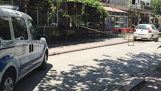 Konya'daki silahlı kavga güvenlik kamerasında
