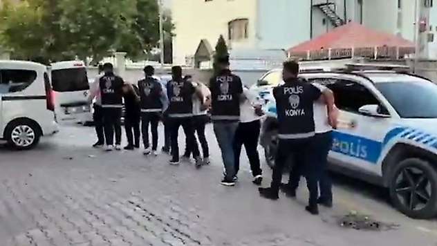 Konya'daki soyguncular tutuklandı