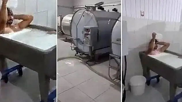 Konya'daki 'Süt banyosu' skandalında yeni gelişme! Rezaleti böyle savundu: 'İç çamaşırlarım üstümdeydi'