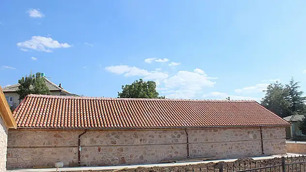 Konya'daki tarihi handaki restore çalışmalarında sona yaklaşıldı
