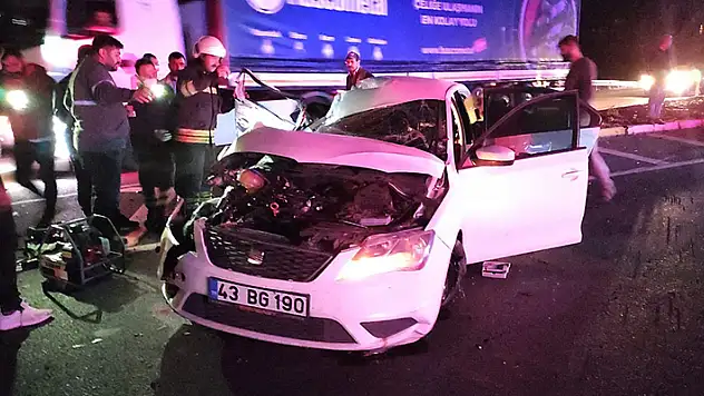 Konya'daki trafik kazasında 1 kişi öldü, 2 kişi yaralandı