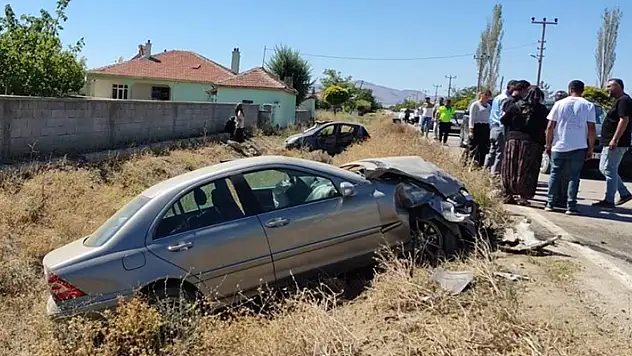 Konya'daki trafik kazasında 1 kişi yaralandı
