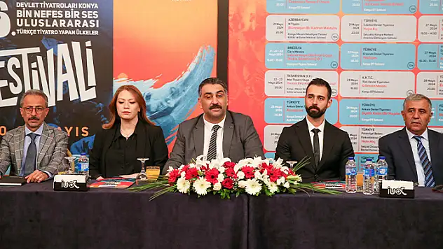 Konya'daki Uluslararası Türkçe Tiyatro Yapan Ülkeler Festivali'nde 29 oyun sahnelenecek
