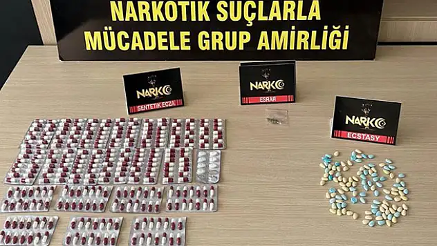 Konya'daki uyuşturucu operasyonunda 5 kişi gözaltına alındı