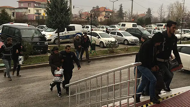 Konya'daki uyuşturucu operasyonunda 7 tutuklama
