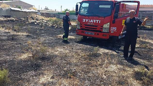 Konya'daki yangın paniğe neden oldu