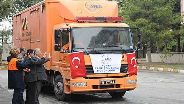 Konya'dan Bayırbucak Türkmenlerine yardım