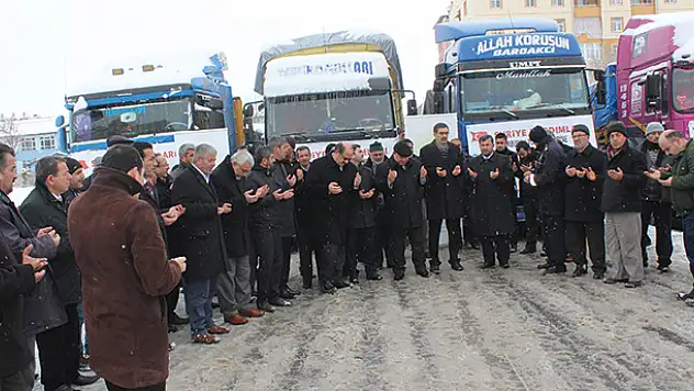 Konya'dan Bayırbucak Türkmenlerine yardım
