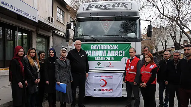 Konya'dan Bayırbucak Türkmenlerine yardım