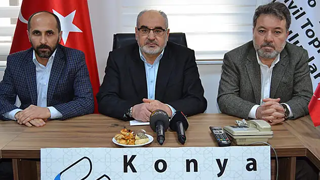 Konya'dan Çin'in Doğu Türkistan'da uyguladığı zulme tepki