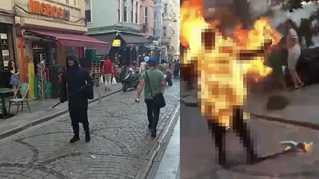 Konya'dan gidip Galata'da kendini yakmıştı! Söyledikleri ortaya çıktı