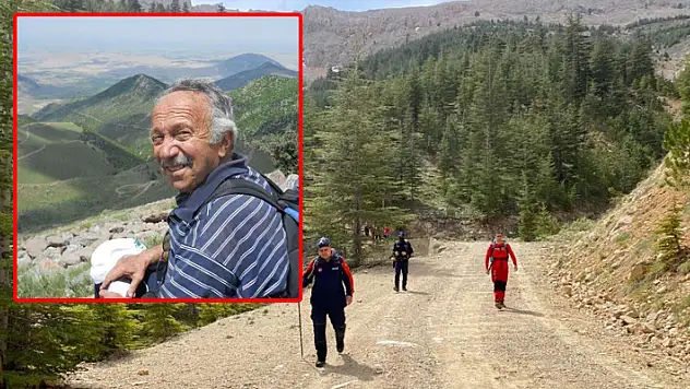 Konya'dan gittiği Yıldız Dağı'nda kaybolan emekli öğretim üyesini arama çalışmaları 10'uncu gününde devam ediyor