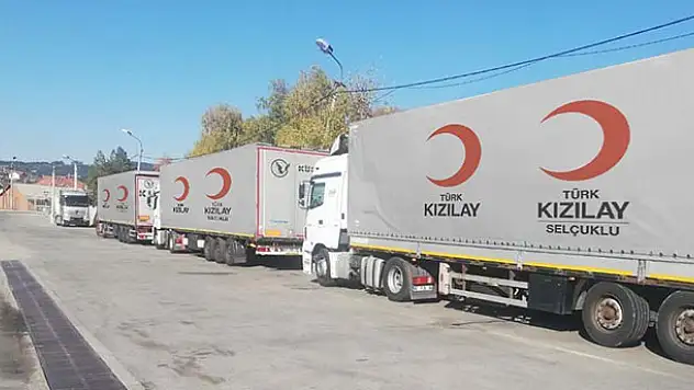 Konya'dan gönderilen tıbbi yardımlar Novi Pazar'a ulaştı