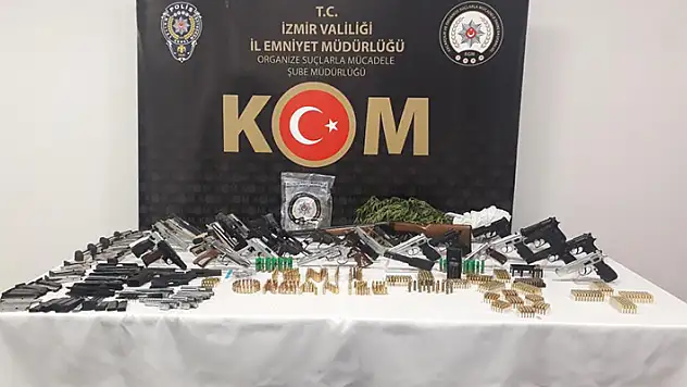 Konya'dan İzmir'e uzanan yasa dışı silah ticaretine operasyon: 29 gözaltı kararı
