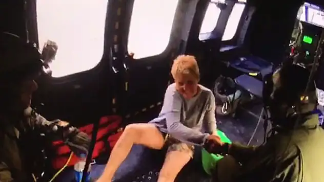 Konya'dan kalkan helikopter, dağcının imdadına yetişti