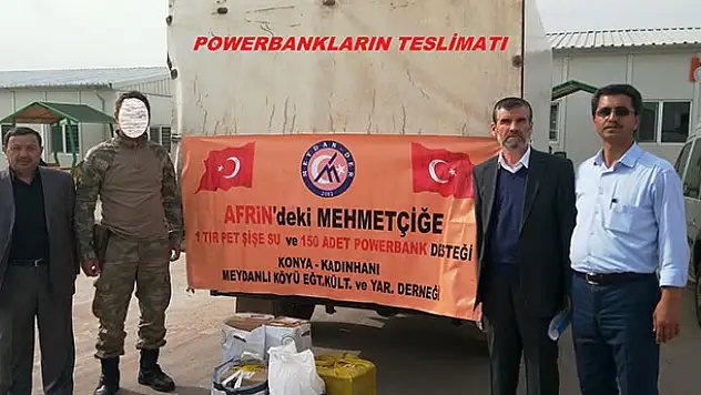 Konya'dan Mehmetçiğe destek 