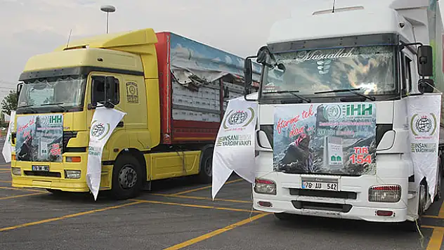 Konya'dan Suriye'ye yardım eli