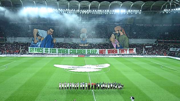 Konya'dan tüm dünyaya Filistin mesajı verildi