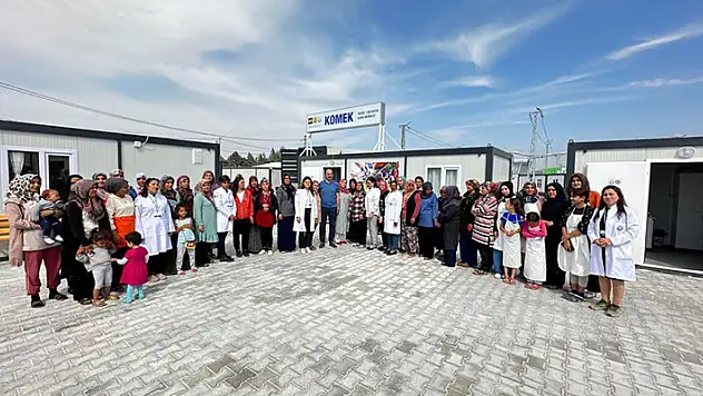 Konya, depremzedelerin yanında! Hatay'da ikinci KOMEK kursu merkezi hizmete girdi
