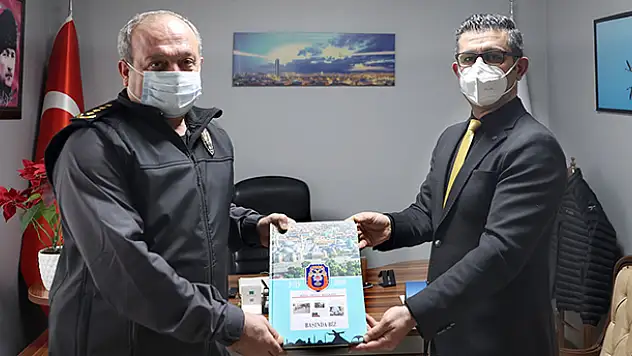 Konya Emniyet Müdürü Aydın, AA Konya Bölge Müdürlüğünü ziyaret etti
