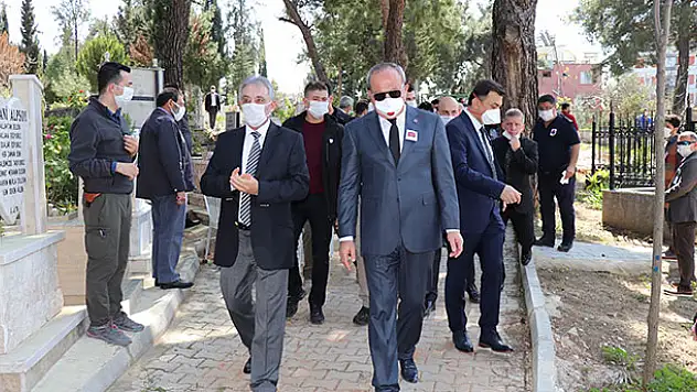 Konya Emniyet Müdürü Aydın'ın babası son yolculuğuna uğurlandı