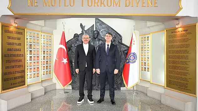 Konya Emniyet Müdürü Koç'a Konyaspor'dan ziyaret