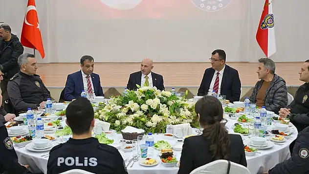 Konya Emniyeti birlikte iftar yaptı