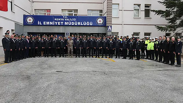 Konya Emniyetinde 180 personele ödül