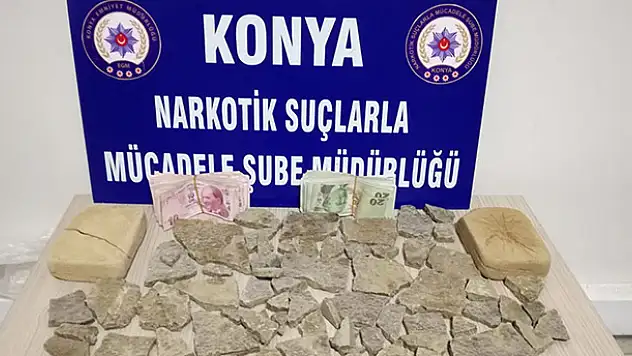 Konya Emniyetinden uyuşturucuya darbe üstüne darbe