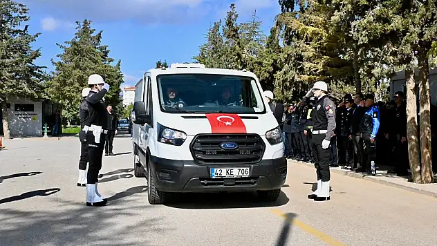 Konya Emniyetinin acı kaybı