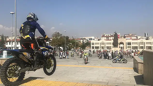 Konya Enduro Fest 2019 Yarışları yapılan gösteri ile devam etti