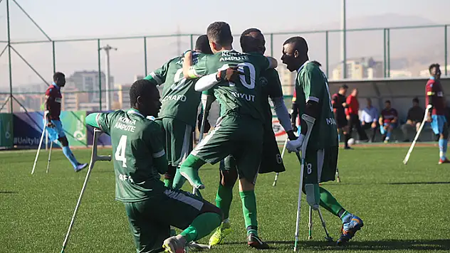 Konya Engelliler Gücü 10. Basamağa çıktı