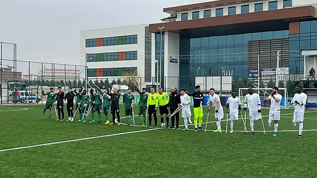 Konya Engelliler Gücü Spor Kulübü Ampute Futbol Takımı farkla kaybetti