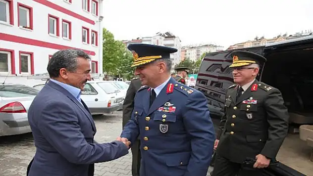 Konya Garnizon Komutanı Şahar'dan Başkan Tutal'a Ziyaret
