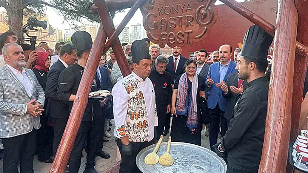 Konya GastroFest lezzet tutkunlarını ağırlamaya başladı