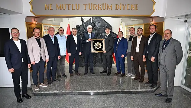 Konya Gazeteciler Cemiyeti, Emniyet Müdürü Koç'u ziyaret etti