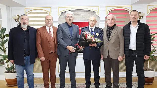 Konya Gazeteciler Cemiyetinden Polis Haftası ziyareti