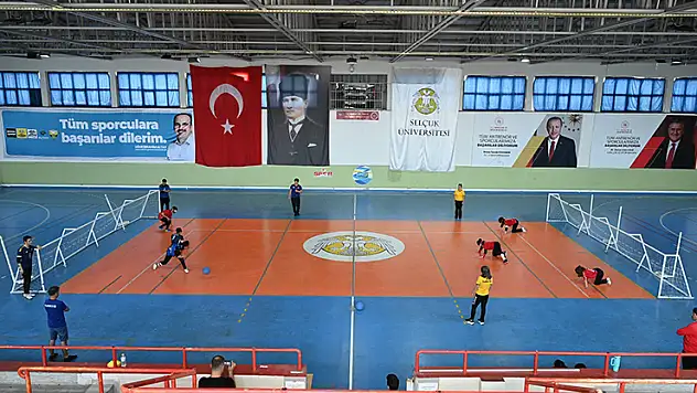 Konya, Genç Milli Goalball takımlarını Avrupa Şampiyonası'na hazırlıyor