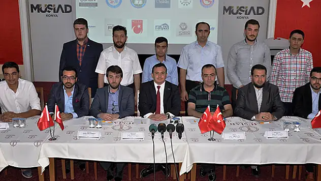 Konya Genç STK Temsilcilerinden Teröre Tepki