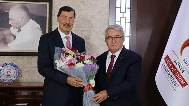 Konya Gıda ve Tarım Üniversitesinde devir teslim