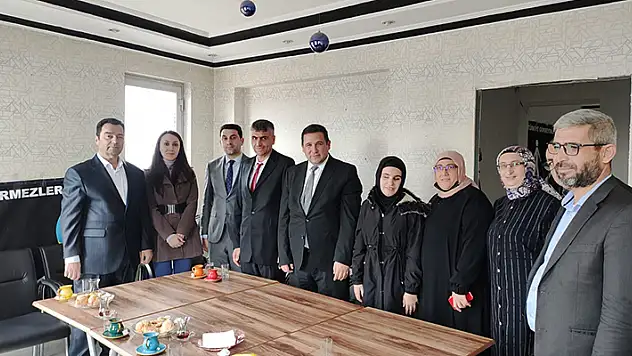 Konya Görmeyenler Derneğine ziyaret