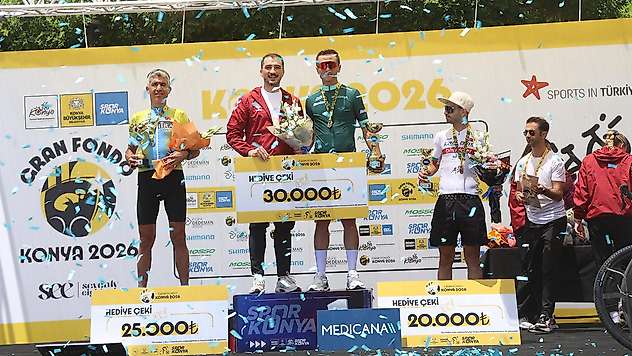 Bisikletin başkenti Konya'da 'Granfondo Yarışları' rüzgarı esti